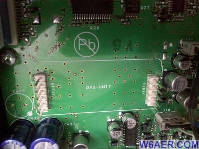 DVS_2 Yaesu FT950 DVS Unit Install