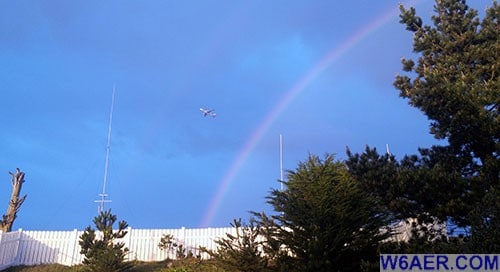 HF9V_Rainbow W6AER QTH HF9V rainbow